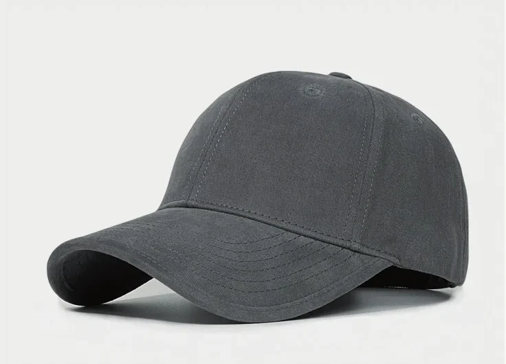 Six-panel baseball cap — Color reference · Dark gray