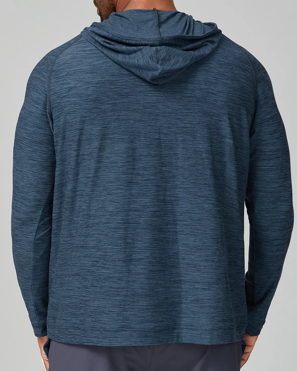 Hooded training top — Back reference