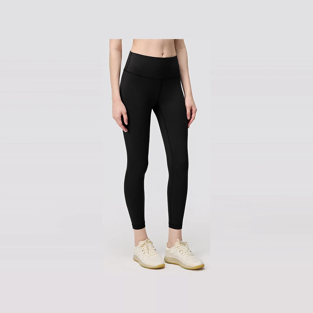 YEEGEM YGCK16 supportive high-waist training leggings, black front