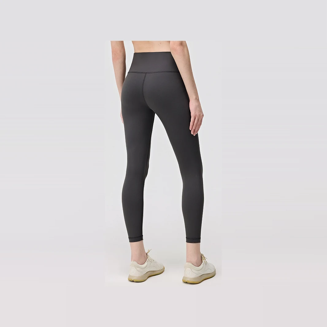 YEEGEM YGCK16 supportive high-waist training leggings, charcoal back