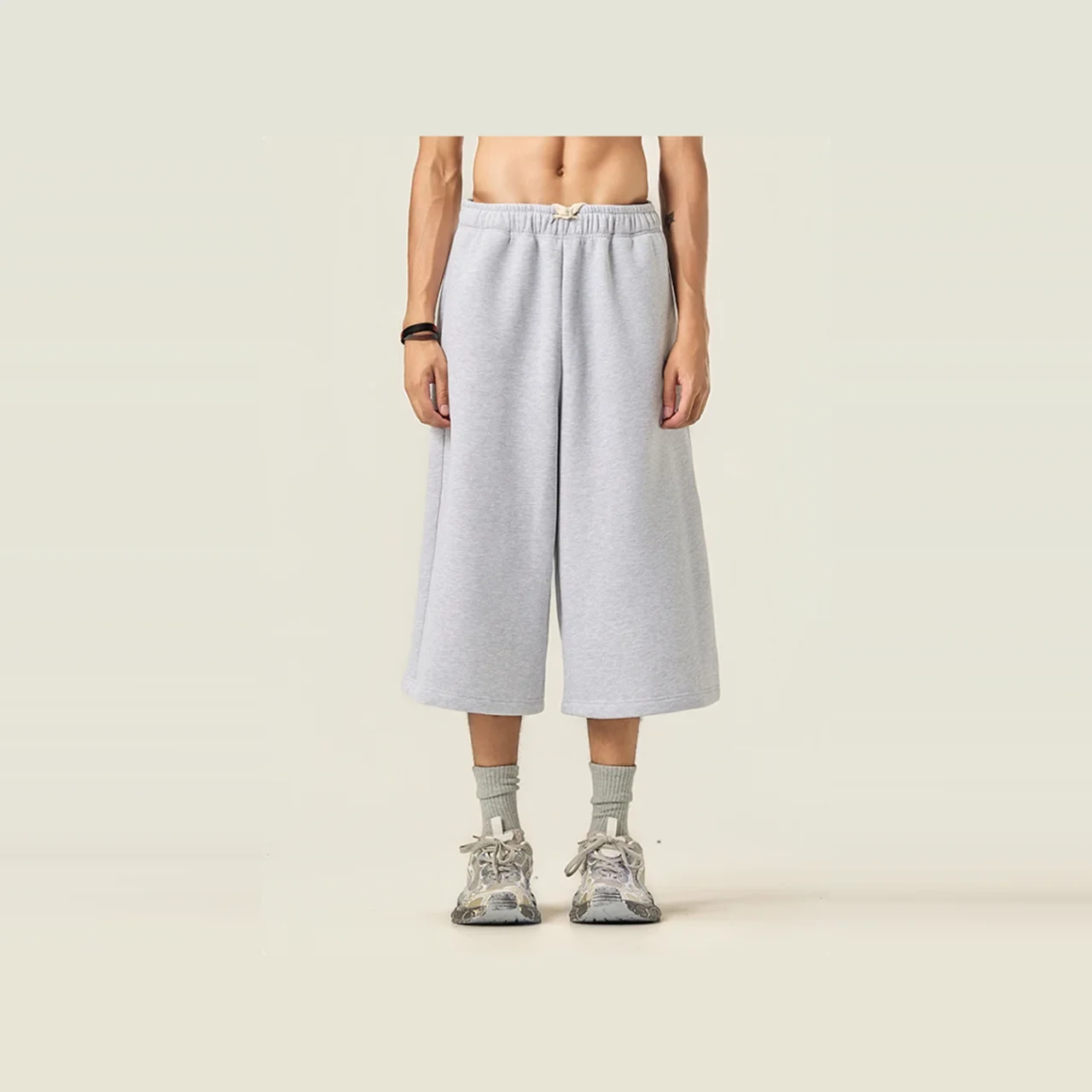 YEEGEM YGK7313 heather gray front