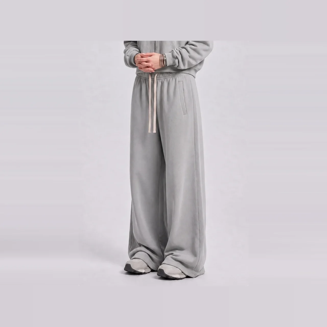YEEGEM YGK7333 washed gray front