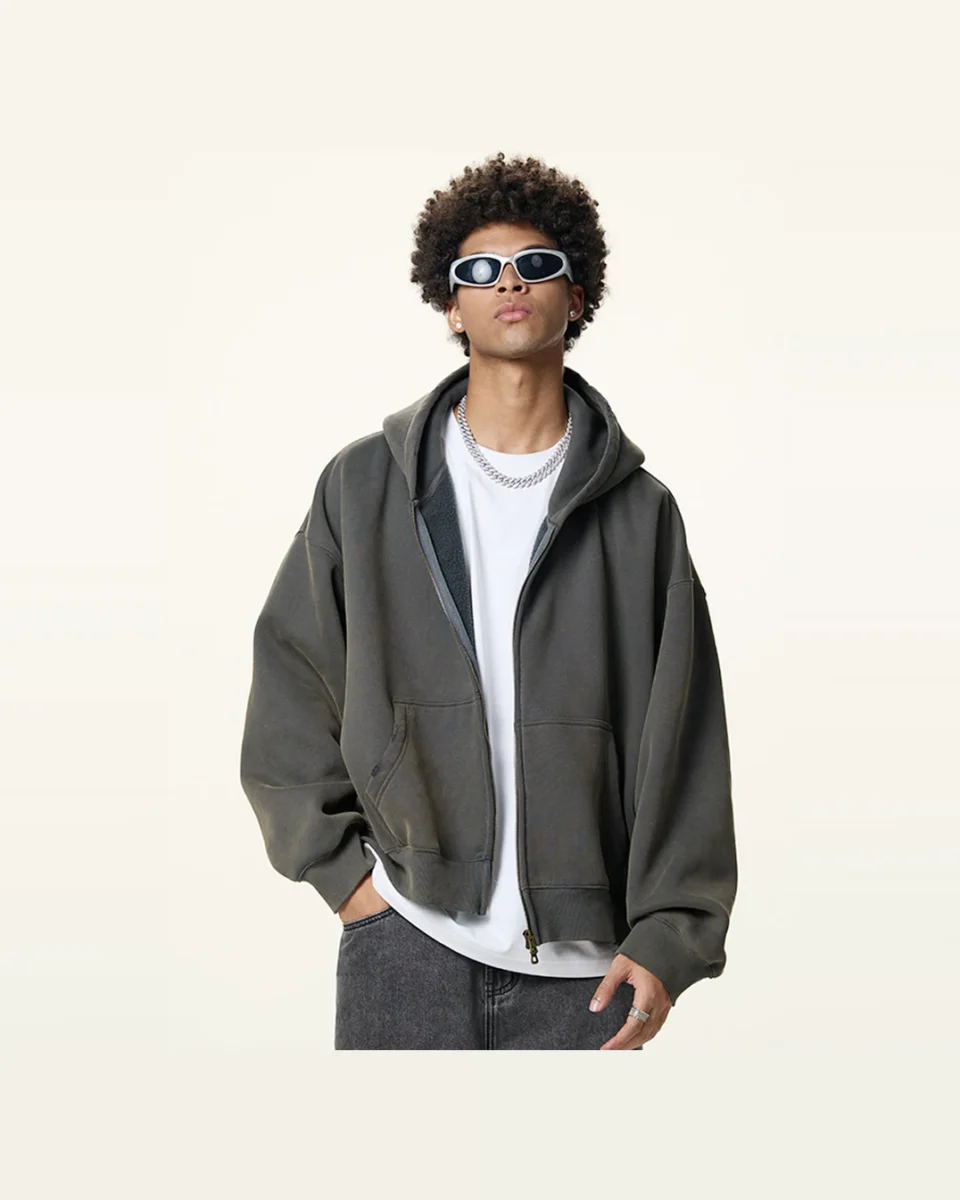 YEEGEM YGL908 gray ash open front