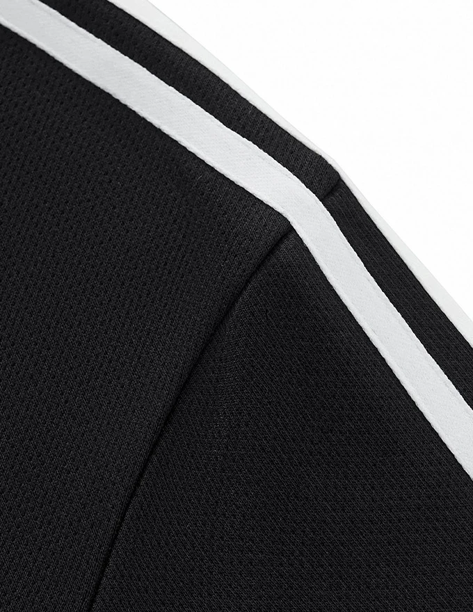 YEEGEM YGL917 contrast sleeve stripe