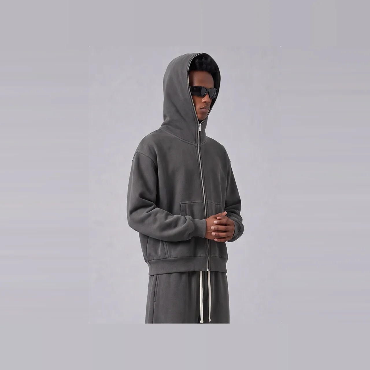 YEEGEM YGL945 carbon gray front