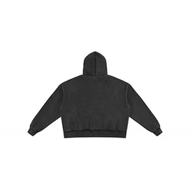 YEEGEM YGL945 washed black back — garment only
