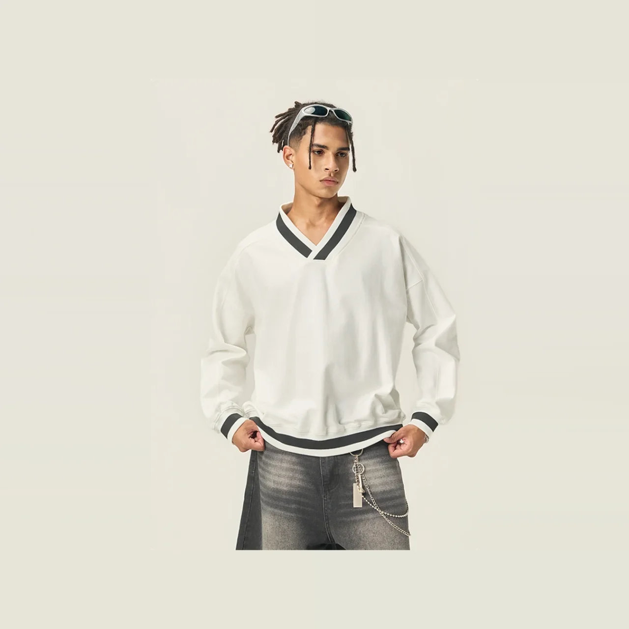 YEEGEM YGY6313 off white front